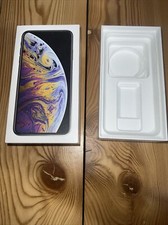 Scatola IPhone XS MAX 64 Silver ( No Accessori ) adesivo Negozio Un Po Sporca