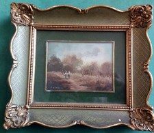 Dipinto ad olio con cornice