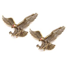 2 pezzi spilla oro aquila