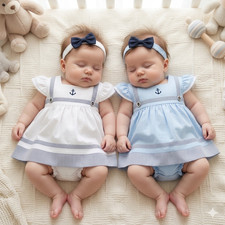 Set abito nautico bambina