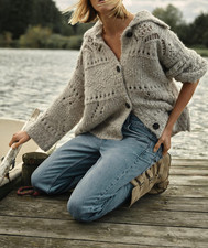 CARDIGAN DONNA ZARA POINTELLE