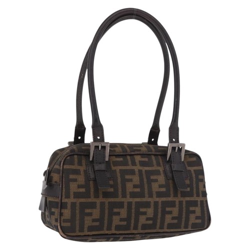 Fendi zucca canvas - zucca, shoulder