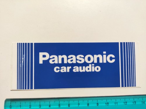 Adesivo panasonic car audio - adesivo,