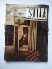 LO STILE vetro Fontana Arte Venini Giò Ponti vecchia rivista 1941 nr 5-6