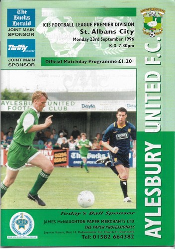 Aylesbury united albans - united, st