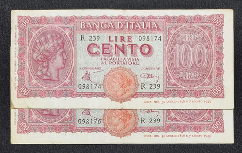 100 lire italia - lire,
