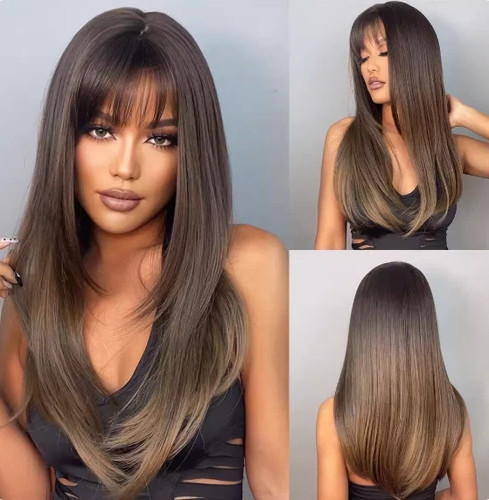 Mix capelli lunghi lisci