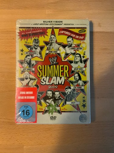 Dvd wwe summer slam 2009 - dvd,