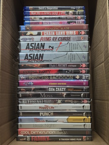Huge asian dvd bluray - huge, dvd/bluray