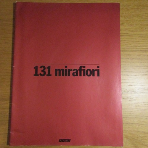 Fiat 131 mirafiori berlina - 131,