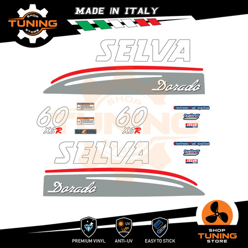 Kit adesivi motore marino - kit,
