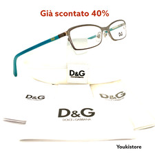 D&G occhiali da vista D&G 5089 1003 52 16 135 eyeglasses Made in Italy CE!
