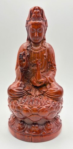 Statua legno buddha - statua,
