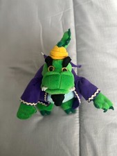 KOMODO MOE Universal Studios 1998 Crash Bandicoot Plush RARO