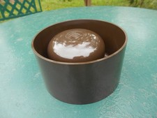 Vide poche cendrier marron