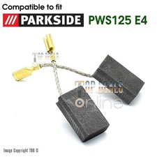 Spazzole in carbonio per smerigliatrice angolare PARKSIDE PWS125 E4 B2 C3 D3 G6 125mm 240v