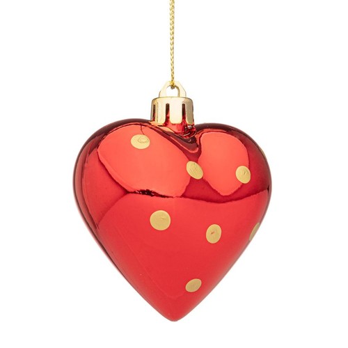 Cuore rosso appendere - cuore, da