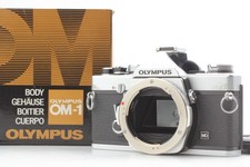 [Quasi come nuovo+++ in scatola] Olympus OM-1N corpo fotocamera reflex pellicola 35 mm argento dal GIAPPONE