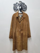 GIACCA GIACCONE IN VERA PELLE Scamosciato taglia TG. 48 Combipel