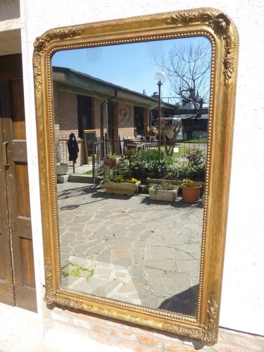 Grande specchiera foglia - grande,
