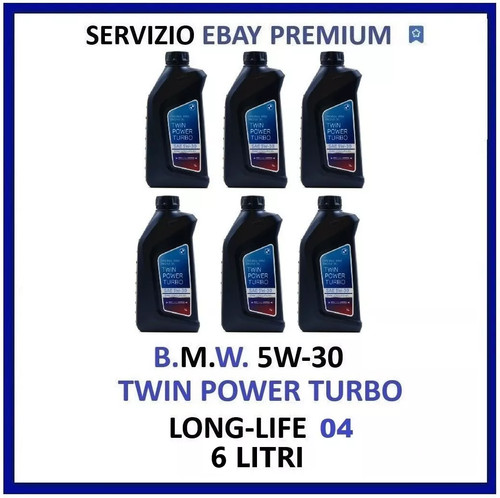 Litri olio motore bmw 5w - 6,