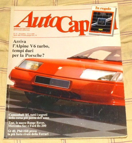 Autocapital novembre 1985 - novembre,