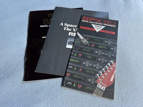 Yamaha rev7 spx90 libretti - spx90,