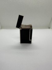 Accendino da donna nero ST Dupont in argento