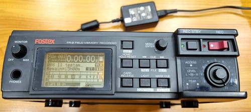 Fostex portable recorder - fostex, fr-2