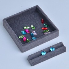 Vassoio portagioie quadrato in