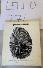 "MOSTRA DI PIERO MANZONI" De