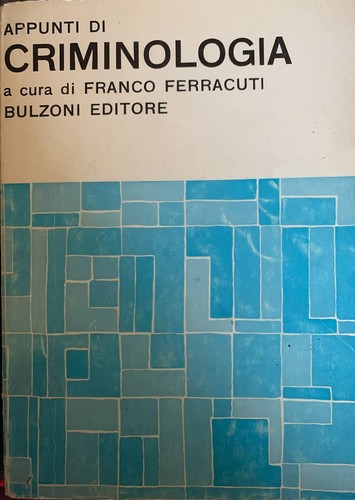 Appunti criminologia - appunti, di