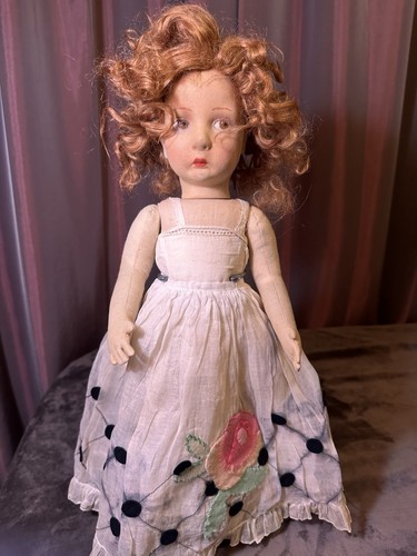 Bambola vintage anni - 20, 19”