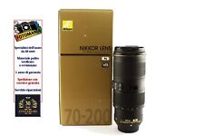 Nikon af-s 70-200 f 4 vr N mint pari al nuovo 2 anni di garanzia