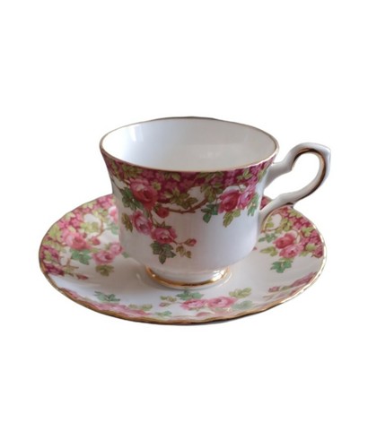 Tazza piattino vintage - tazza,