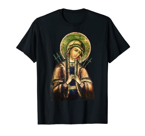 Icona della madonna addolorata - della,