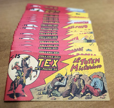 Tex striscia 1° serie