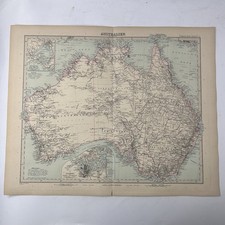 Stampa mappa Australia