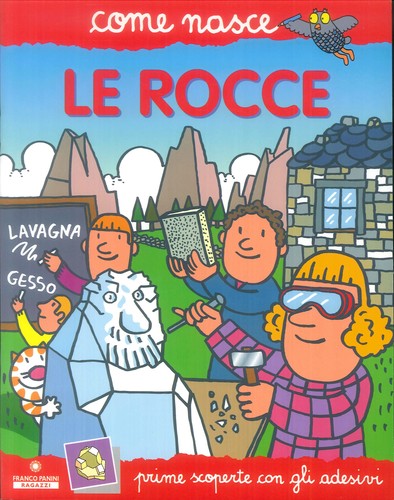 Rocce con adesivi ediz - le,