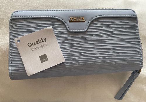 Portafoglio donna thun azzurro - thun,