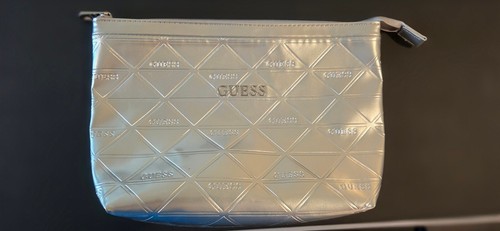 Borsa cosmetica guess argento - borsa,