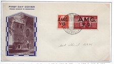 AMG VG, storia postale, FDC