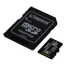 Micro SD 32GB Kingston CANVAS SELECT PLUS Memoria MicroSD Memory 32 GB w/adapter