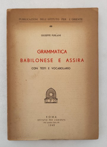Grammatica babilonese assira - babilonese,