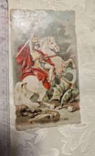 Santino Holy Card  Fustellato S. Giorgio Martire SS74 ^