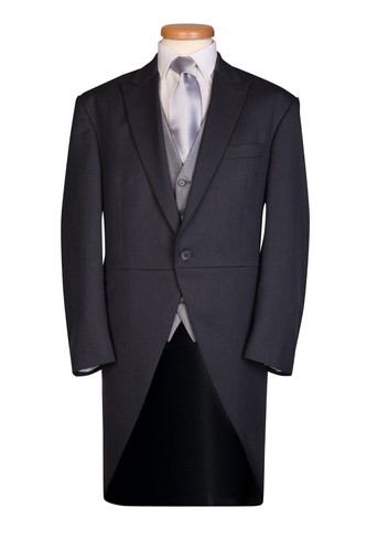 Giacca cappotto grigio spina