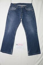 Lee DENVER FLARE BOOTCUT usato (Cod.M2032) W36 L36 ACCORCIATO L30 denim a zampa