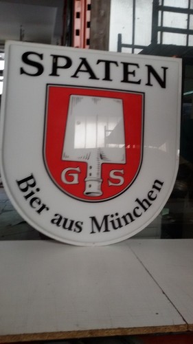 Insegna targa birra - insegna, beer