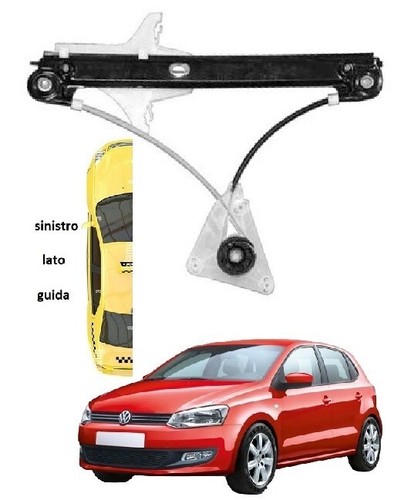 Alzavetro posteriore - alzavetro, sx
