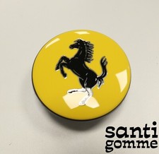 1 COPRIMOZZO FERRARI GIALLO LUCIDO CAP CENTRALE ORIGINALE 000340066